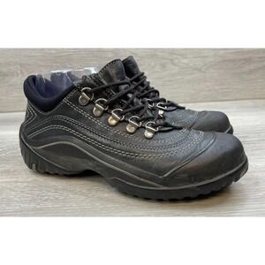 Clarks Women's 6 Black‎ Hiking Leather Shoes Waterproof Boots Comfort Outdoor